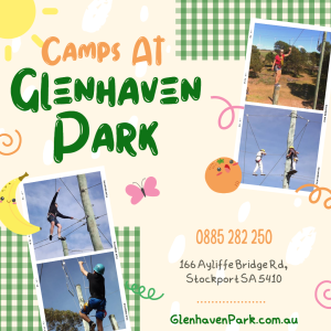 Glenhaven Park Camps for schools and groups in South Australia.