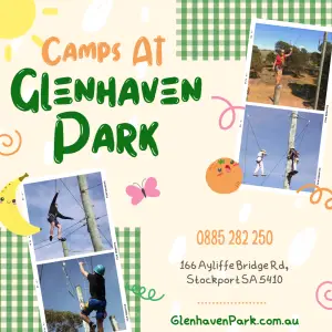 Glenhaven Park Camps for schools and groups in South Australia.